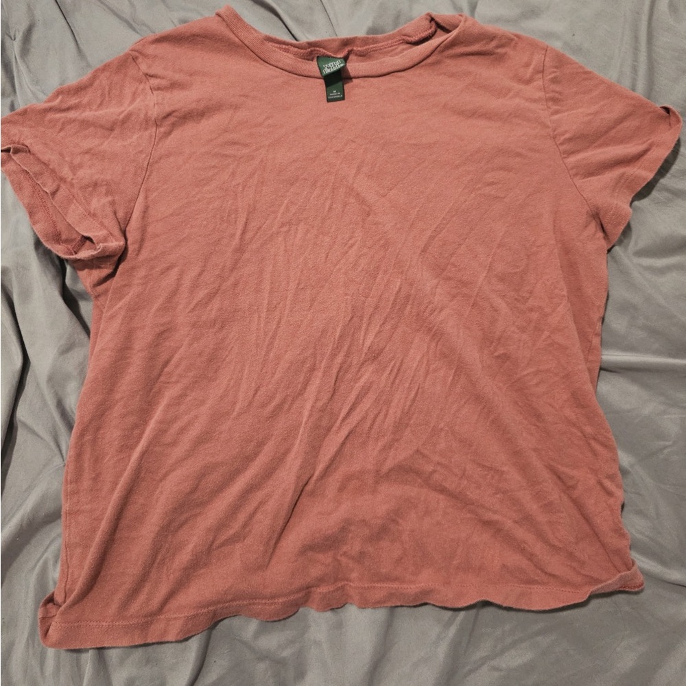 Wild Fable Dusty Rose Short Sleeve Tee